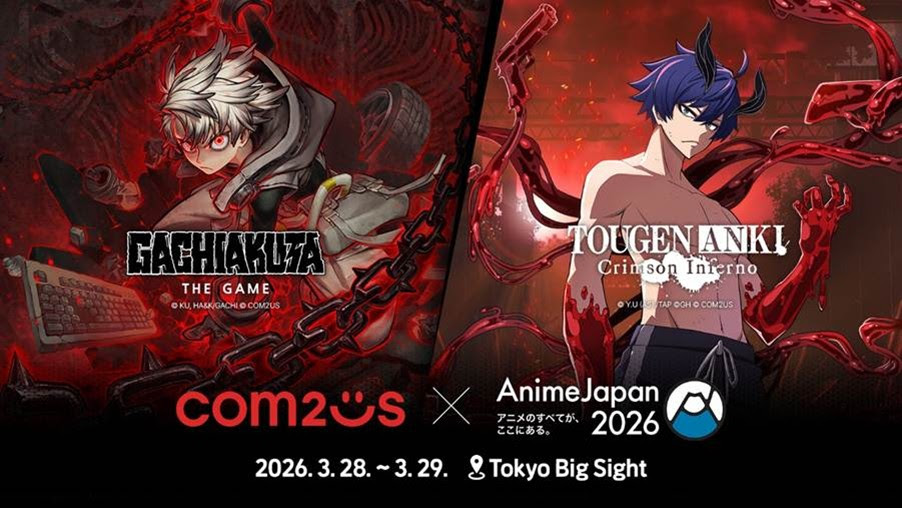 Com2us x AnimeJapan 2026 - mise en avant