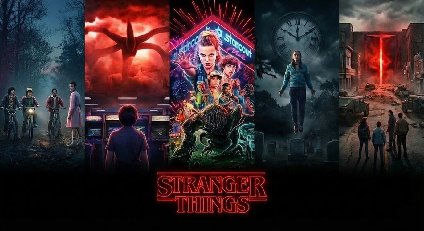 stranger things mise en avant