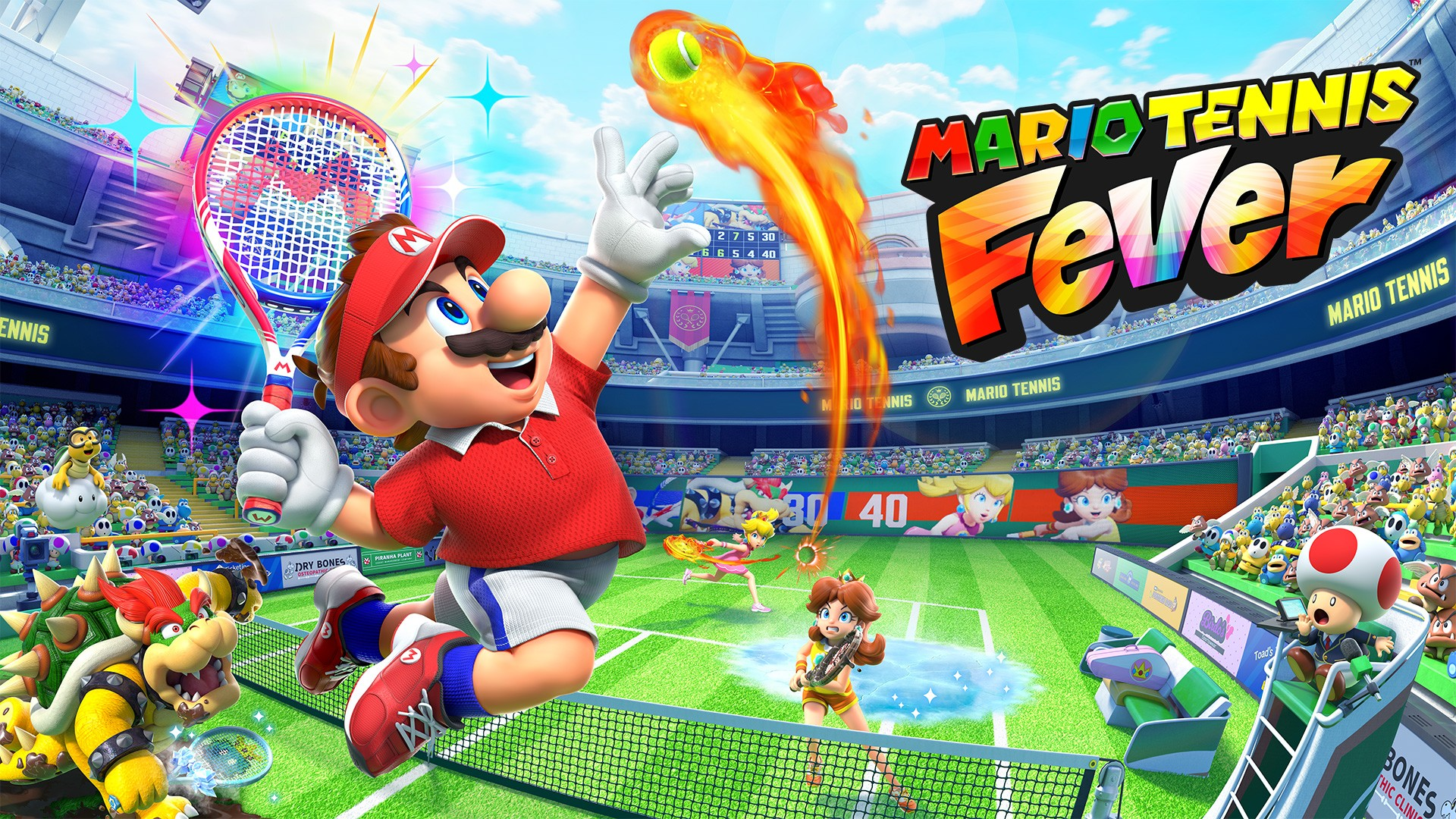 On se retrouve sur le court avec Mario Tennis Fever le 12 février