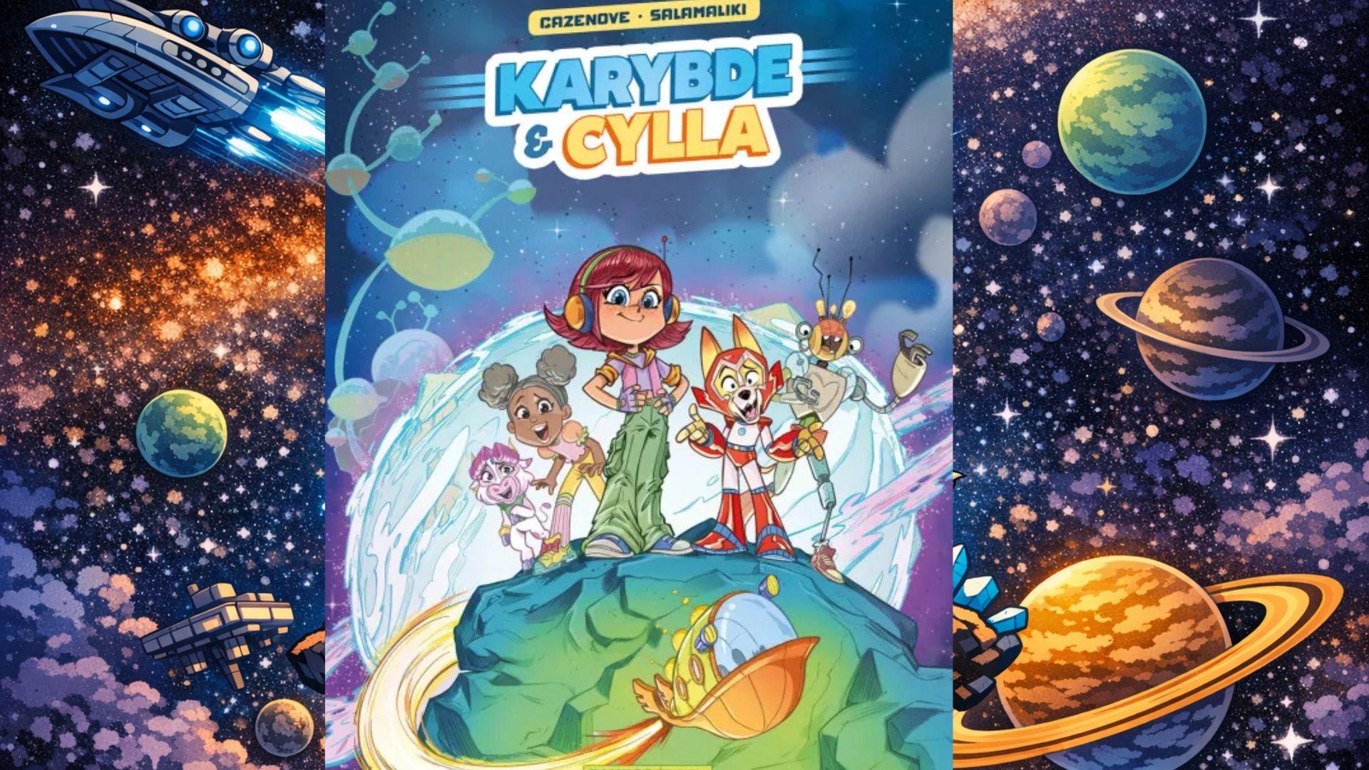 Karybde et Cylla tome 1 - mise en avant
