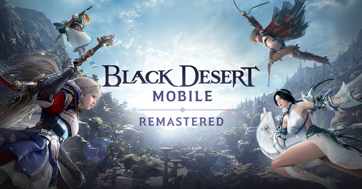Black Desert Mobile dévoile une mise à jour Remaster