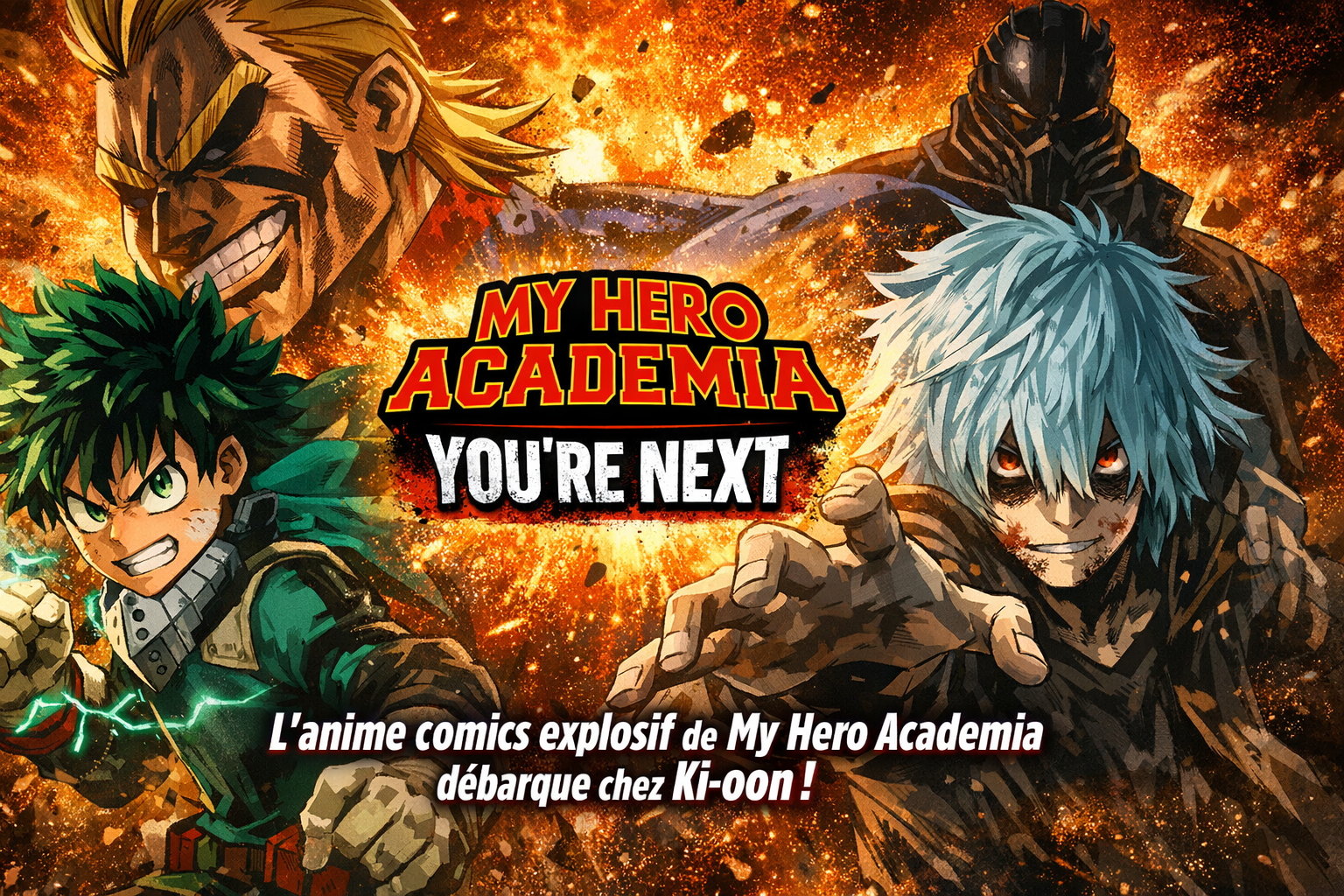 My Hero Academia – You’re Next - mise en avant
