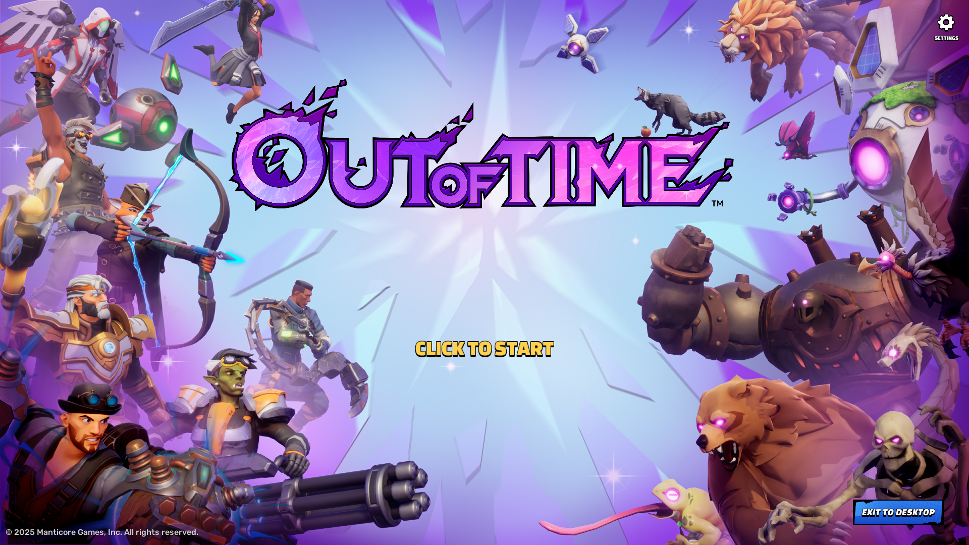 Out of Time Manticore Games