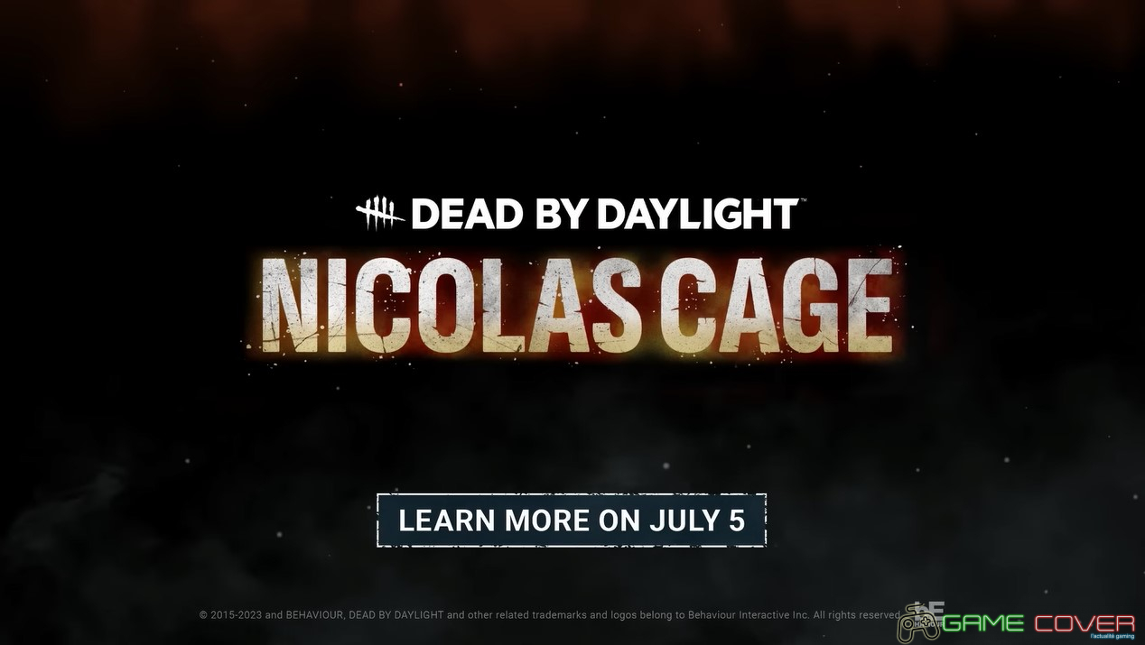 Dead by Daylight Nicolas Cage