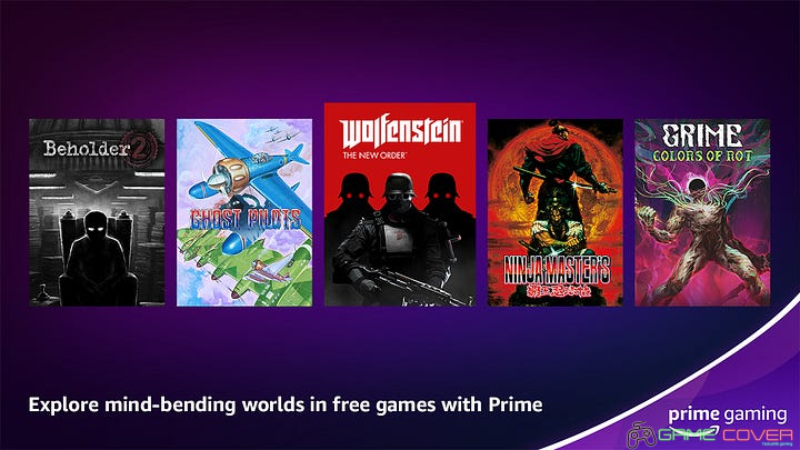 Prime Gaming Avril 2023