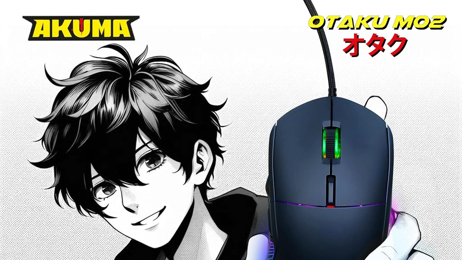 Souris Akuma Otaku M02 - mise en avant