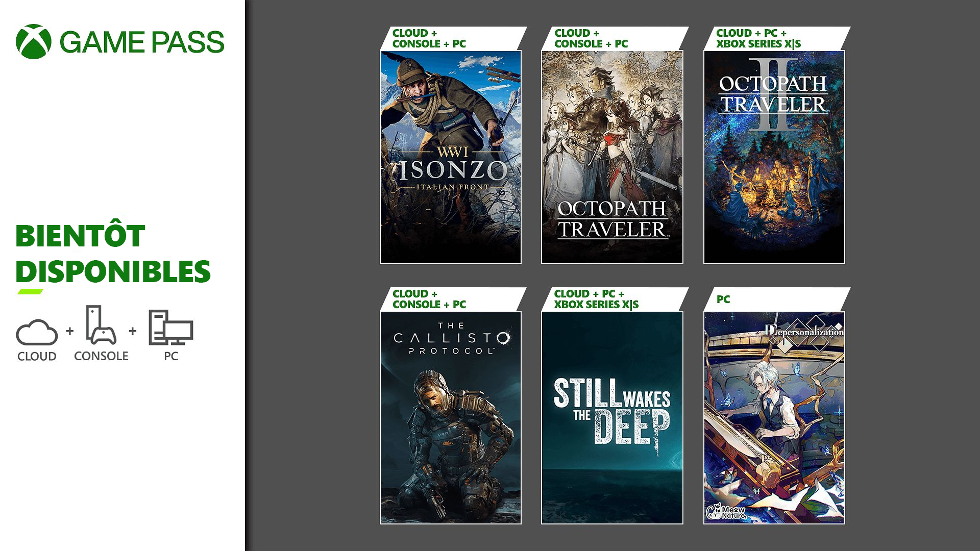 Xbox Game Pass Juin 2024