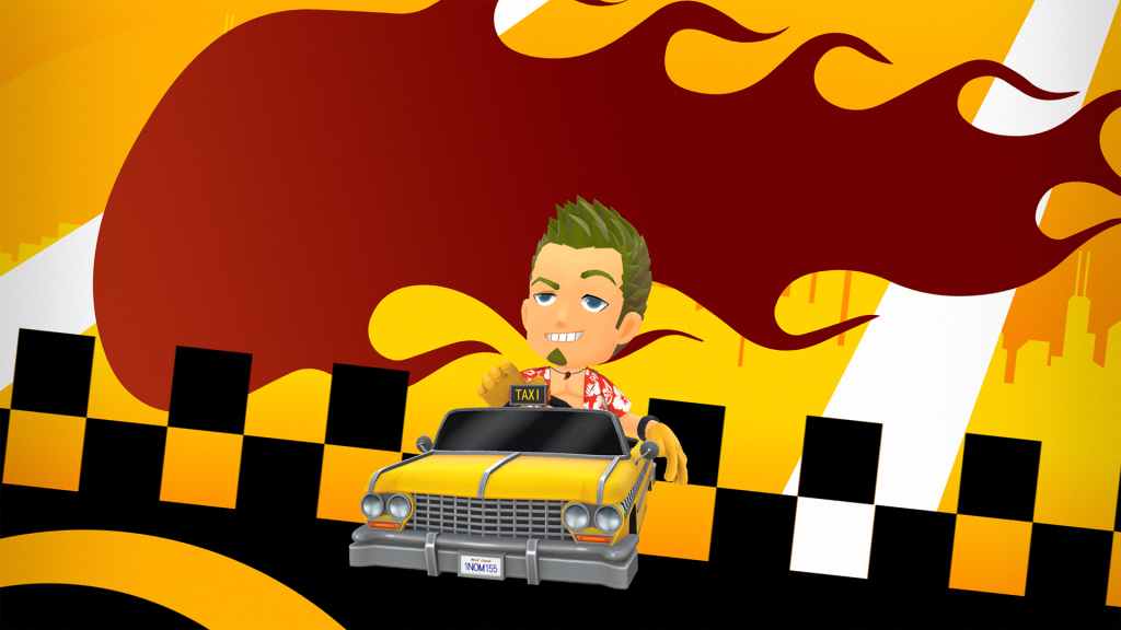 Super Monkey Ball Banana Rumble Axel Crazy Taxi