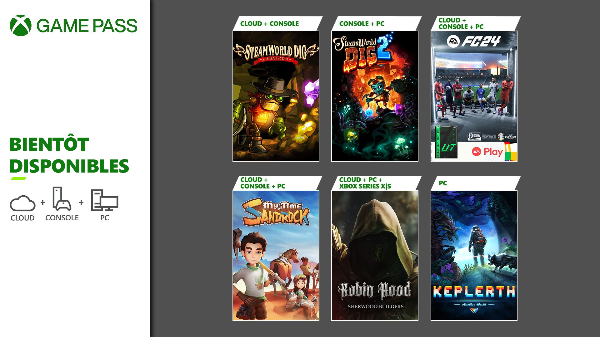 Game Pass Juin 2024