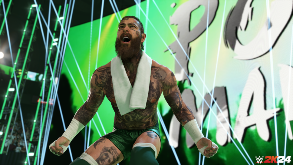 WWE 2K24 Post Malone