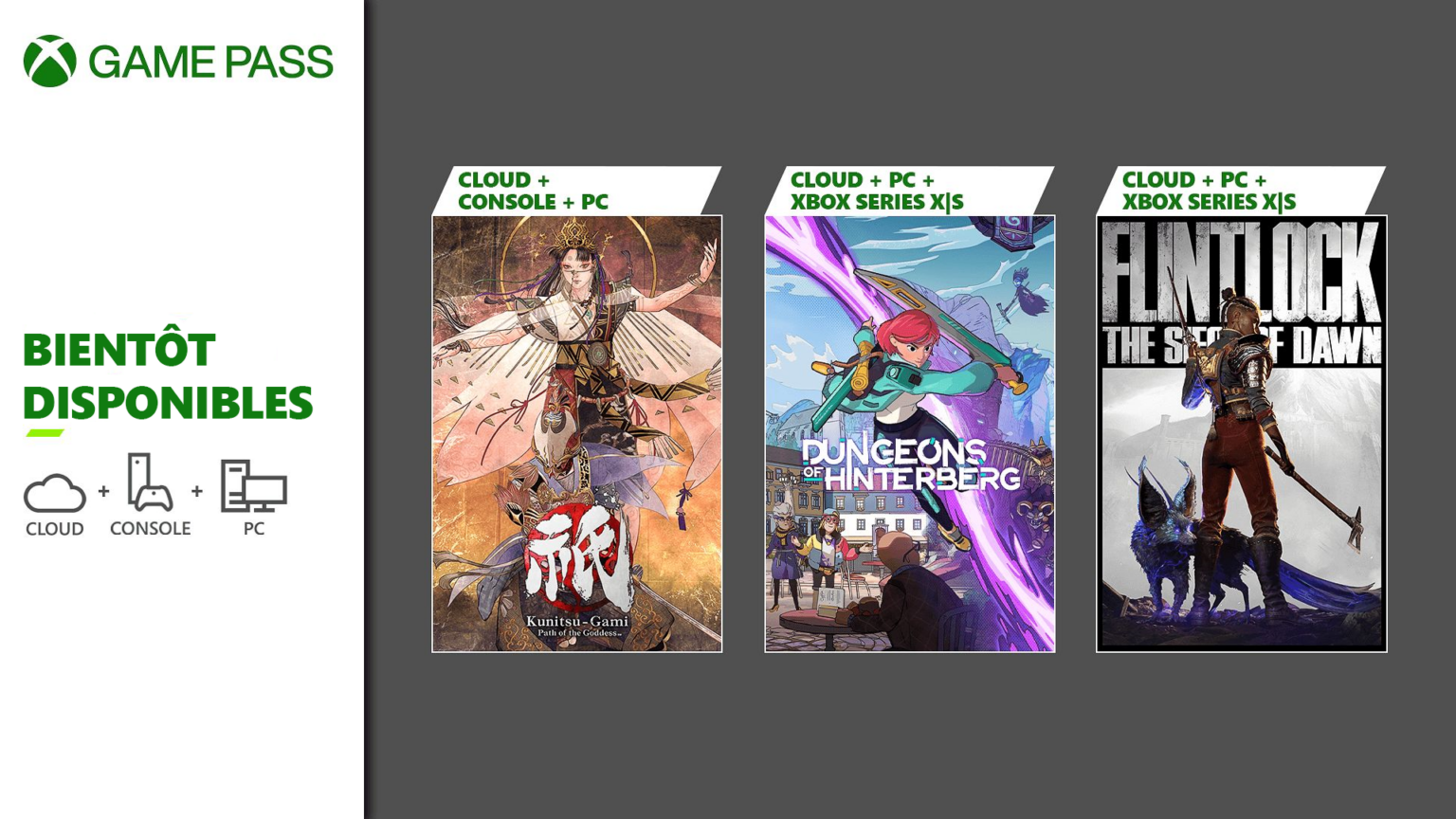 Xbox Game Pass Juillet 2024