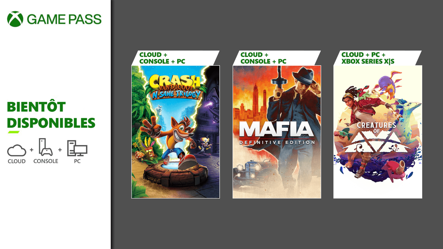 Xbox Game Pass aout 2024