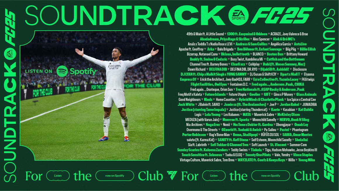 EA Sports FC 25 playlist