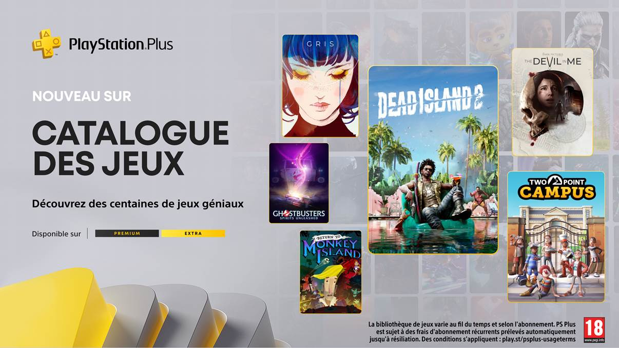 Playstation Plus Octobre 2024