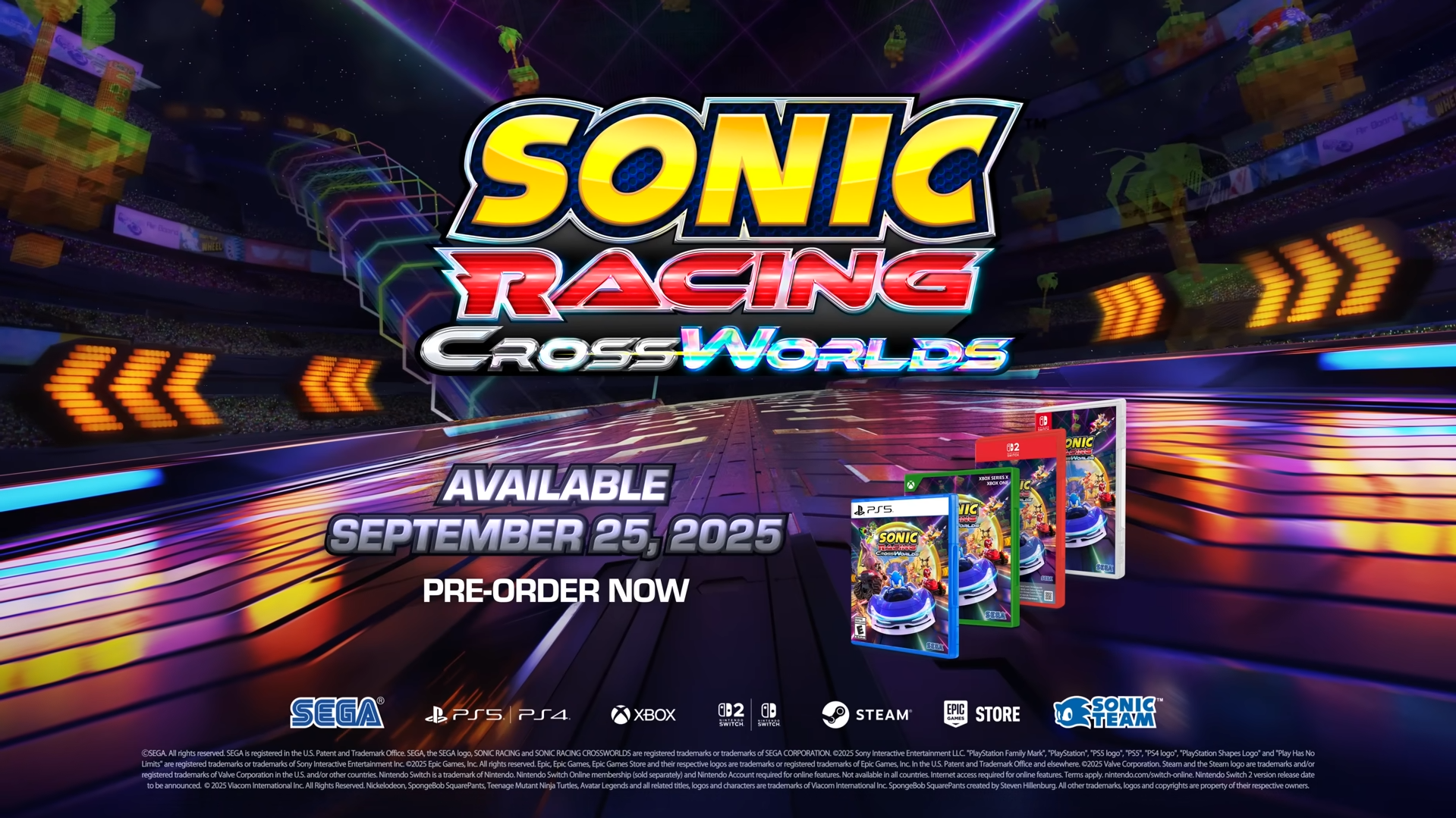 Sonic Racing: CrossWorlds