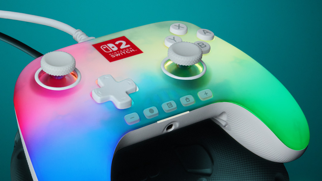 PowerA illumine sa manette filaire Advantage avec la technologie RBG Lumectra