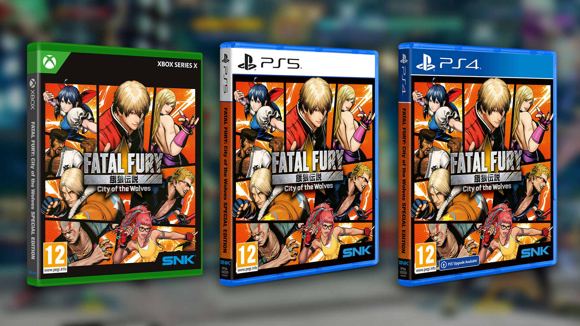 FATAL FURY City of the Wolves