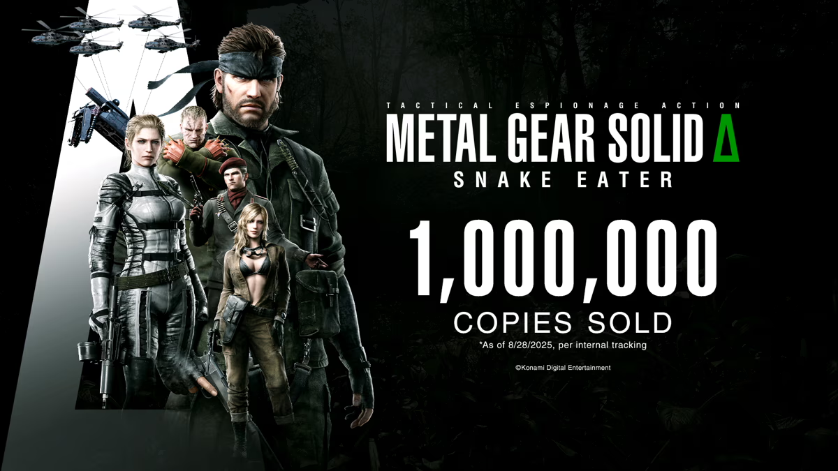METAL GEAR SOLID Δ: SNAKE EATER 1 million