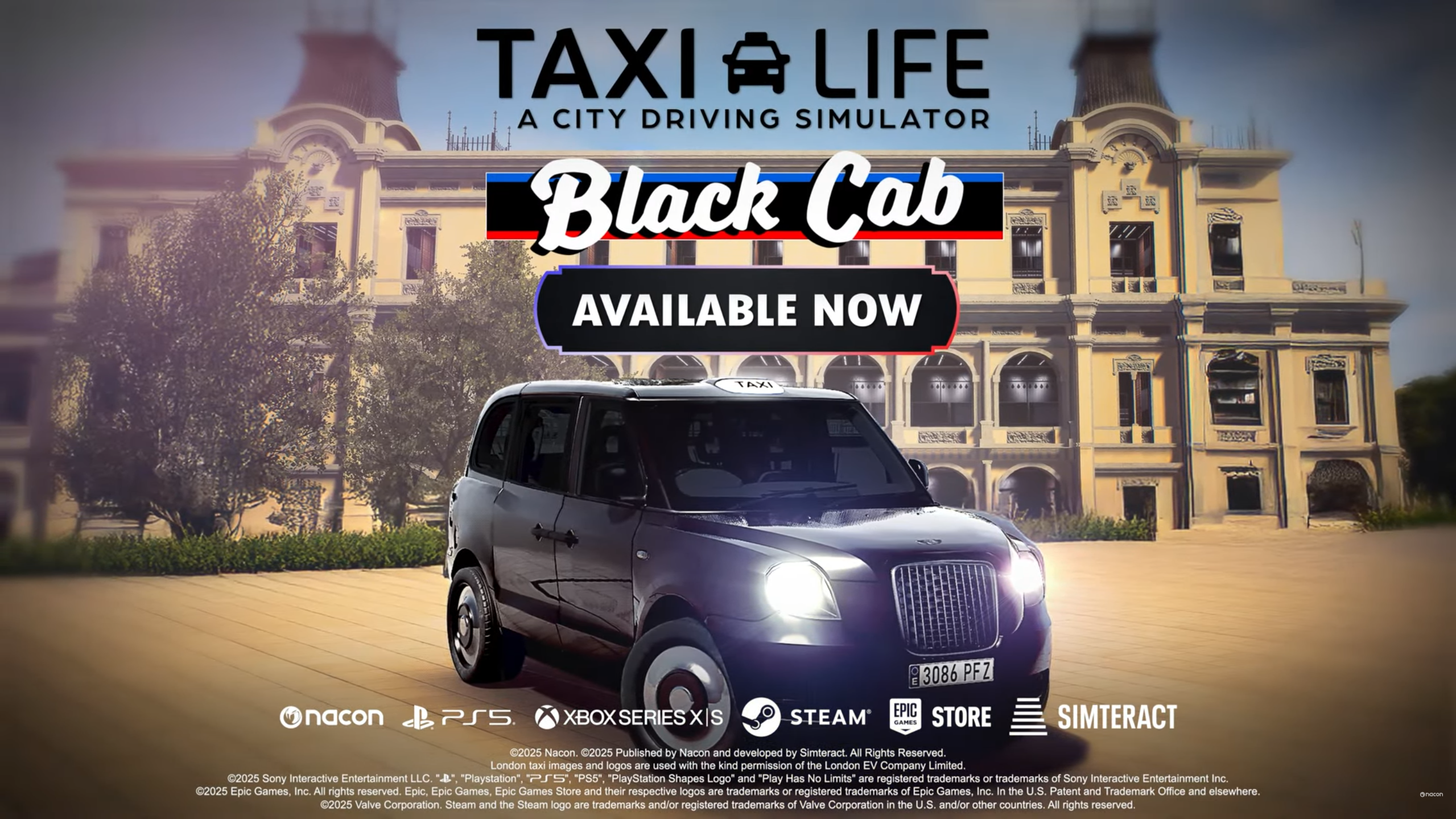 Taxi Life: A City Driving Simulator : le DLC Black Cab