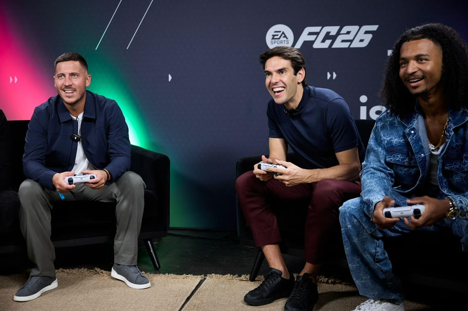 EA SPORTS FC 26] Un premier stream avec Eden Hazard, Kaká, Skepta