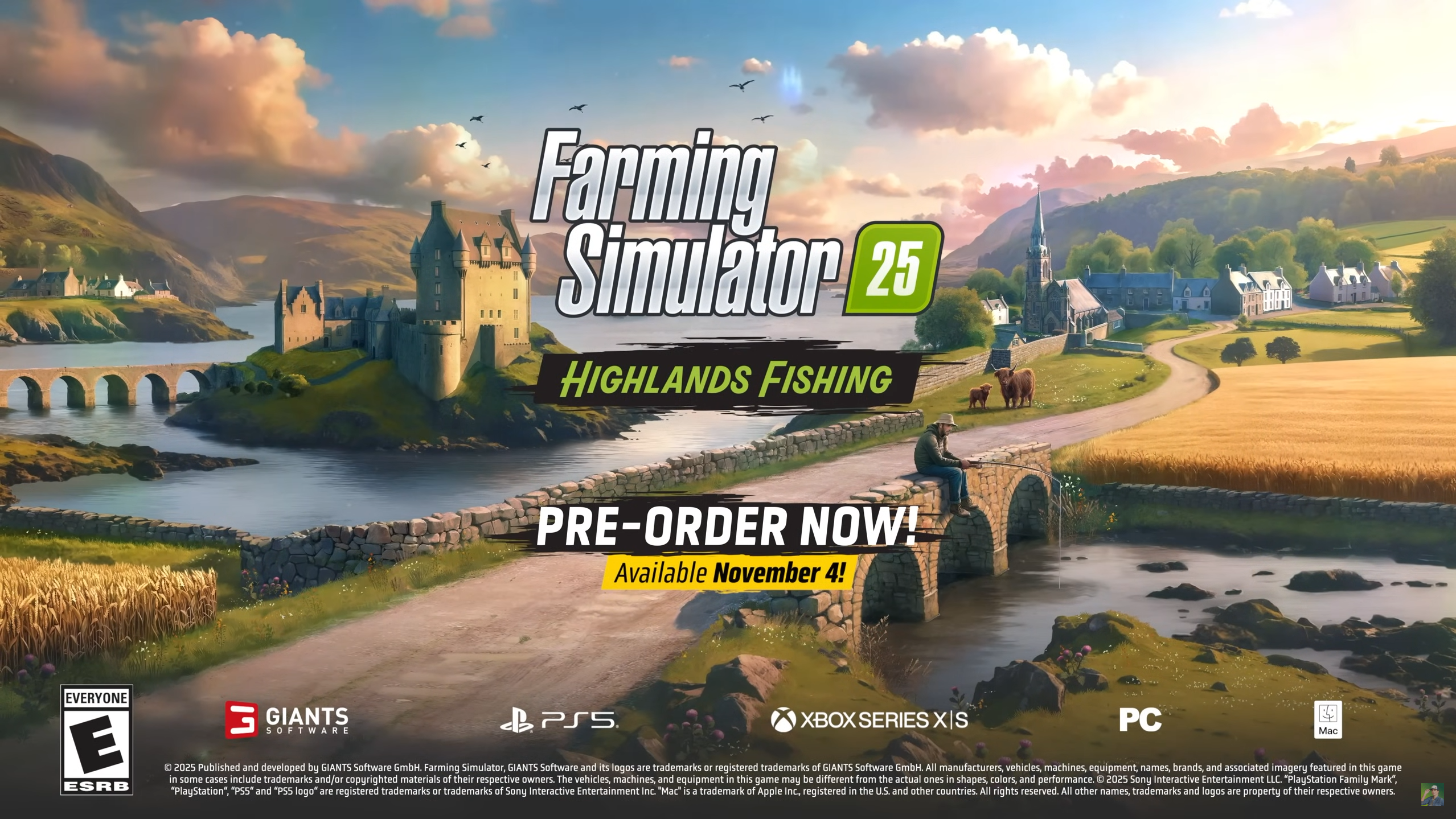 Farming Simulator 25: Highlands Fishing