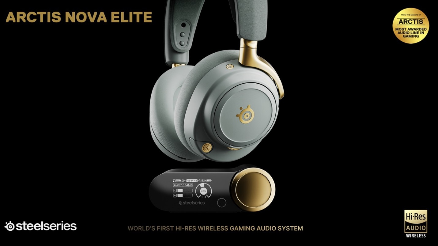 SteelSeries lance l'Arctis Nova Elite