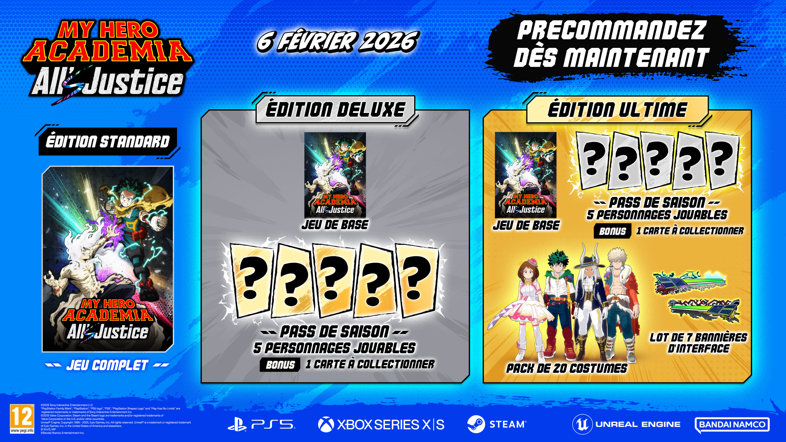 MY HERO ACADEMIA: All’s Justice arrive le 6 février 2026 !