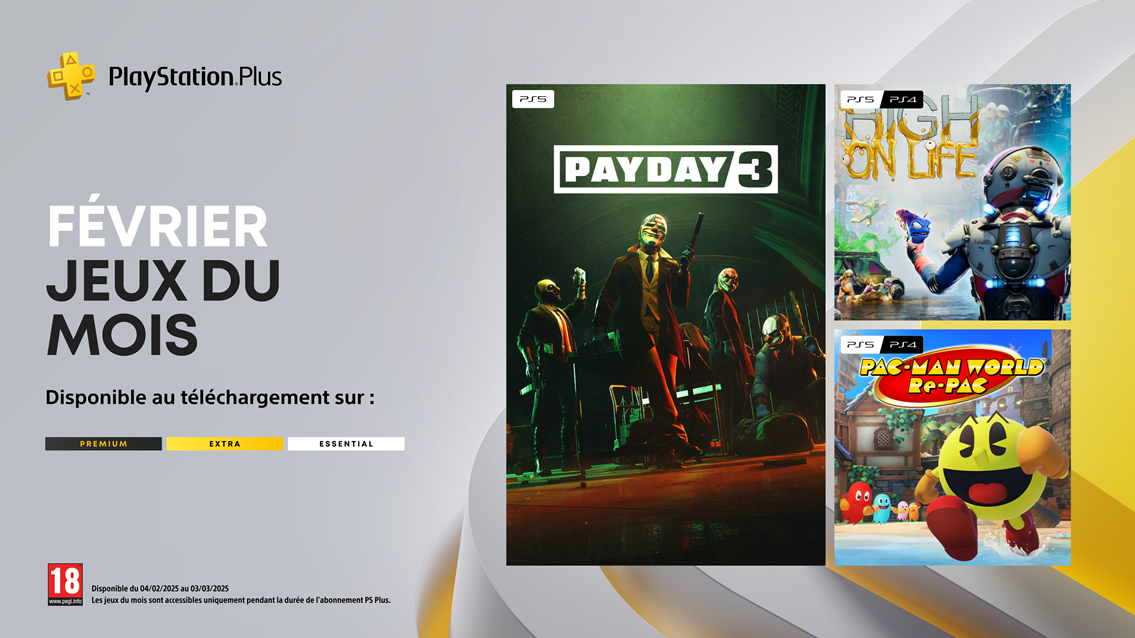 PlayStation Plus Février 2025