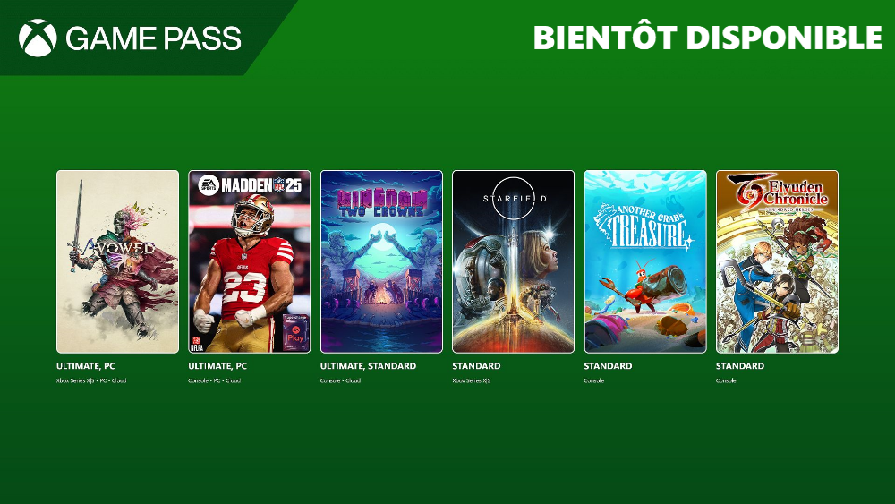 Xbox Game Pass Avowed