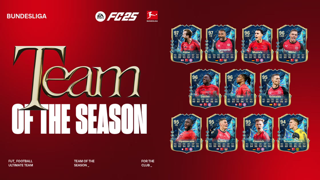 EA Sports FC 25 TOTS Bundesliga