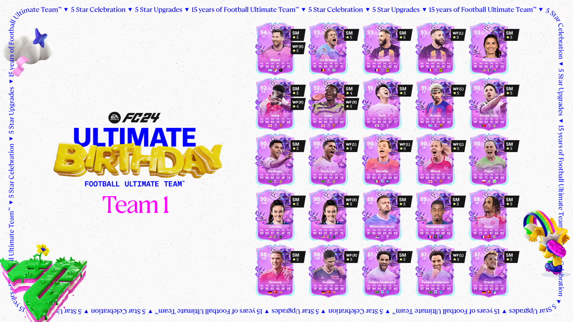 EA SPORTS FC 24 15 BIRTHDAY