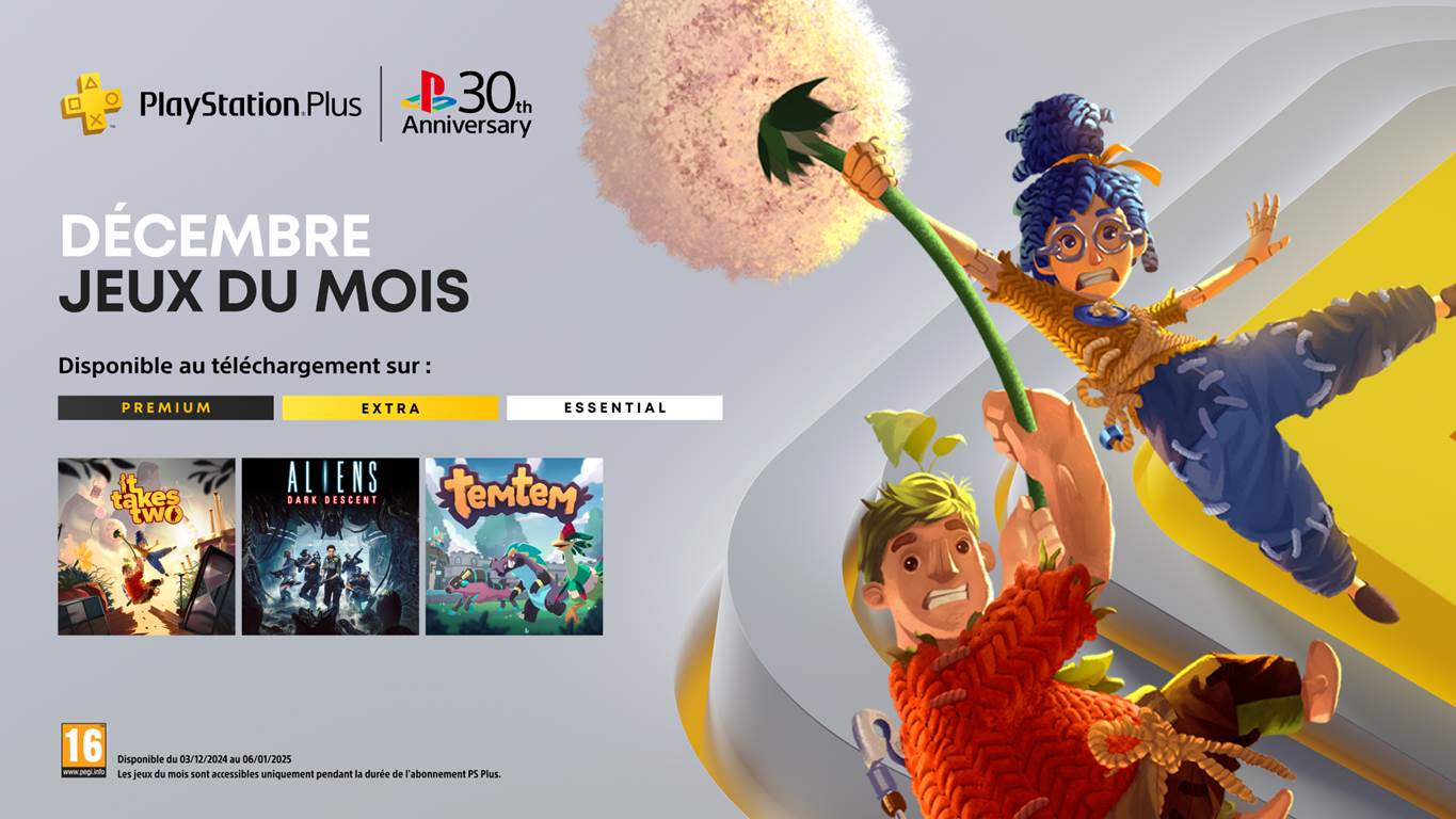Psplus décembre 2024