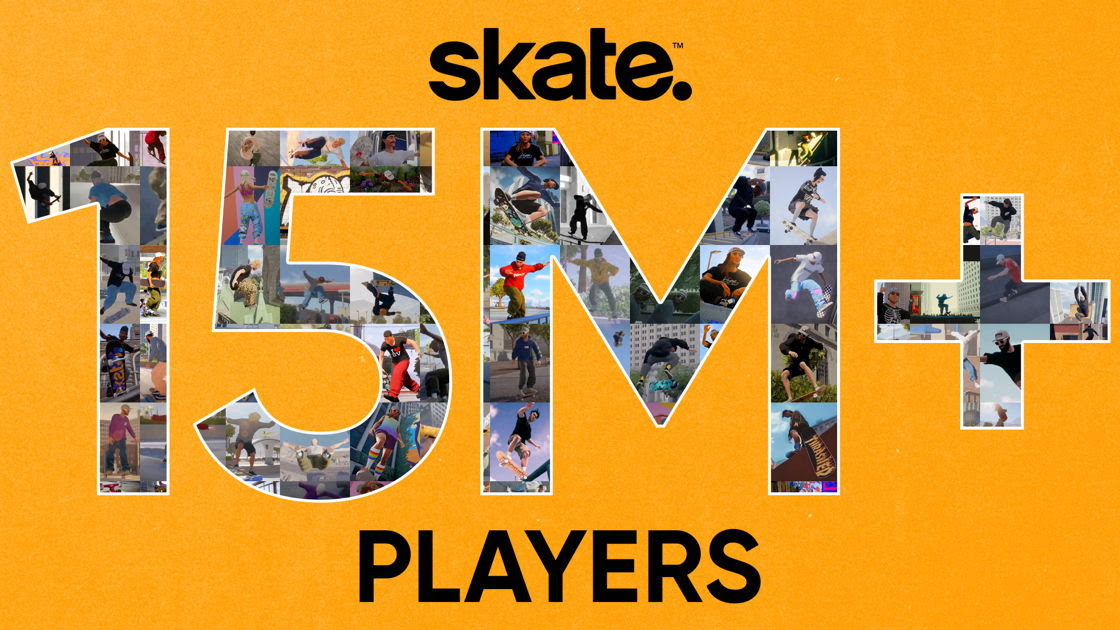 skate. 15 millions
